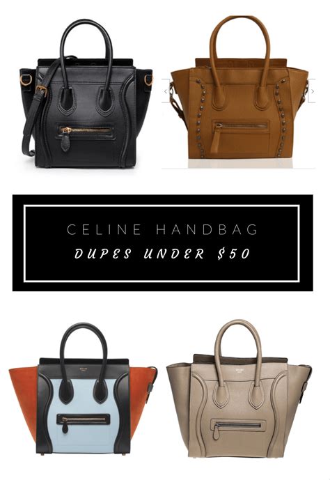 bag celine inspired|affordable handbags celine look alike.